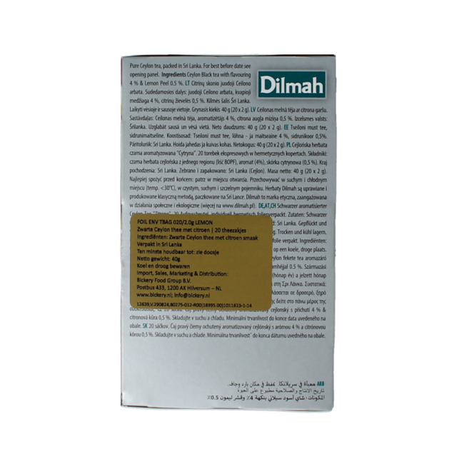 Dilmah Lemon Fun Tee 20 Beutel