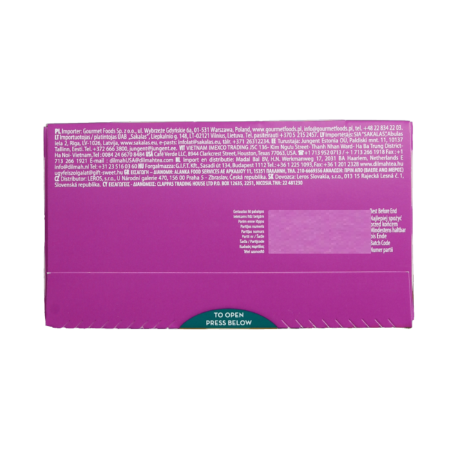 Selección de té verde Dilmah Jazmín 20 Bolsitas