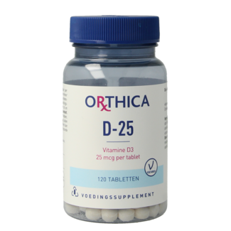 Orthica Vitamina D-25 120 comprimidos