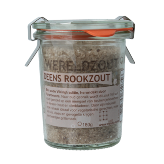 Esspo Esspo Wereldzout Sal ahumada danesa cristal 160 gramos