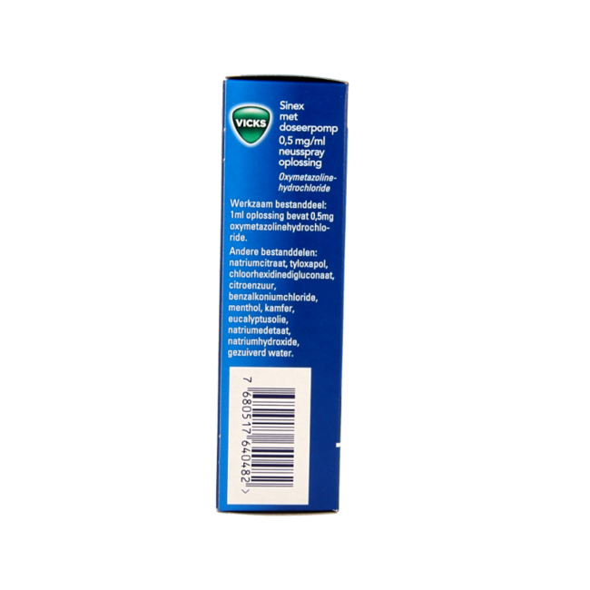 Vicks Sinex Nasal Spray Pump 15ml