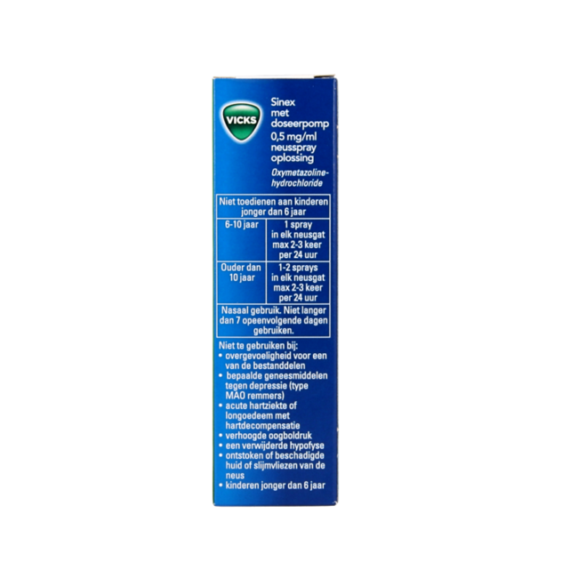 Vicks Sinex pulverizador 15 ml<br />
Sinex pulverizador 15,00 mililitros