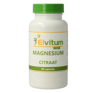 Elvitum Citrato de magnesio 90 Cápsulas vegetarianas
