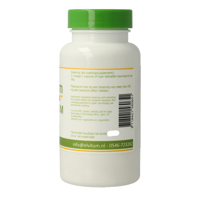 Magnesium Citrate 90 Vegetarian Capsules
