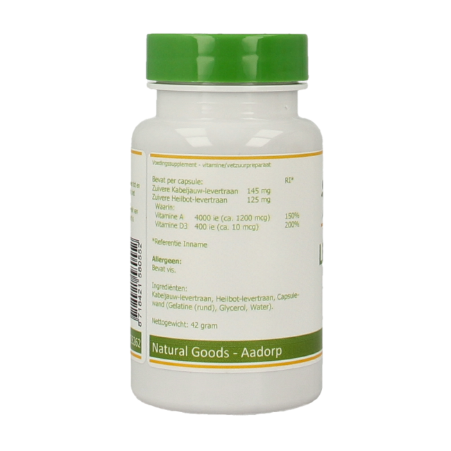 Elvitum Levertraan A D3 100 Capsules