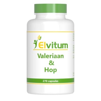 Elvitum Elvitum Valeria y lúpulo 270 Cápsulas