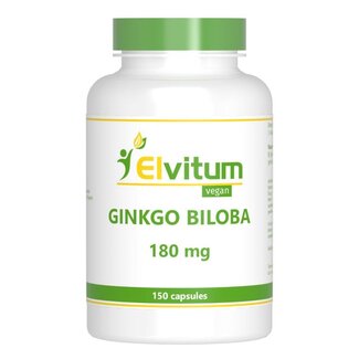 Elvitum Elvitum Ginkgo biloba 150 cápsulas vegetales
