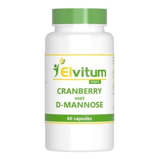 Elvitum Elvitum Cranberry & D-Mannose 60 Vegetarian Capsules