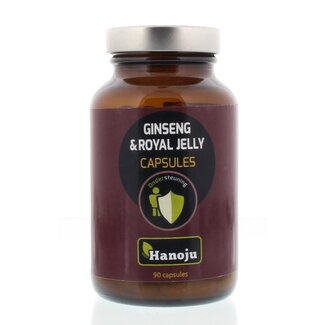 Hanoju Hanoju Royal jelly ginseng 90 Vegetarian capsules