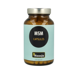 Hanoju Hanoju MSM metilo 500mg 150 Cápsulas vegetarianas
