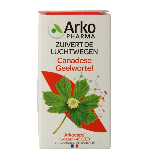 Canadese geelwortel 45 Capsules
