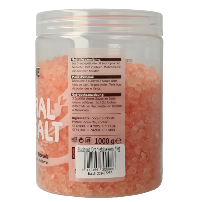 Evi Line Bath Salt Orange Blossom 1 Kilogram