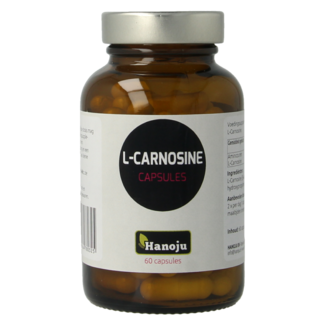 Hanoju L-Carnosina 400mg 60 Cápsulas vegetarianas
