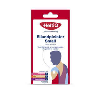 Heltiq Inselpflaster klein 5 × 7,5 cm 8 Stück