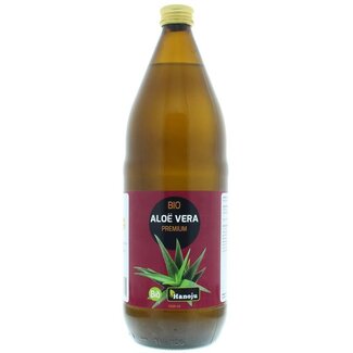 Hanoju Zumo de aloe vera ecológico 1 litro