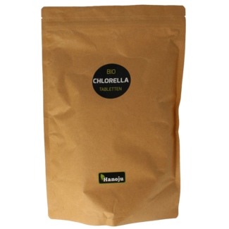Hanoju Hanoju Bio Chlorella en comprimés, sachet papier, 2500 comprimés