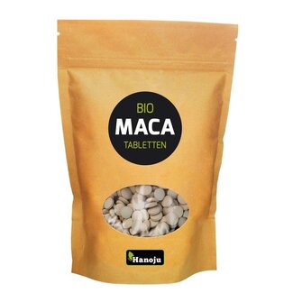 Hanoju Hanoju Maca premium 500mg organic paper bag 2000 tablets