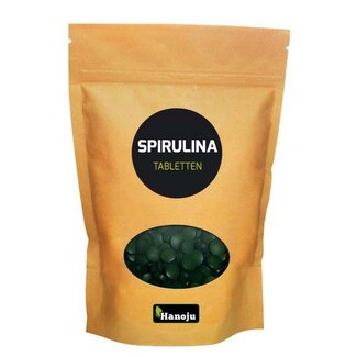 Hanoju Hanoju Spirulina 400mg premium bolsa 1250 unidades