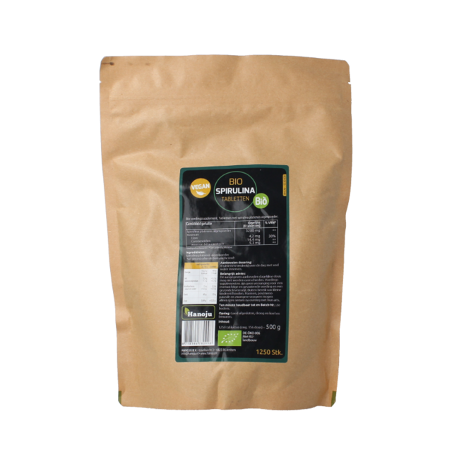 Spirulina tabletten bio 1250 Tabletten