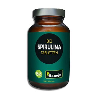 Hanoju Comprimidos de espirulina bio 300 comprimidos