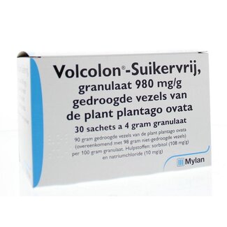 Volcolon Volcolon granulés sans sucre 4 grammes 30 sachets