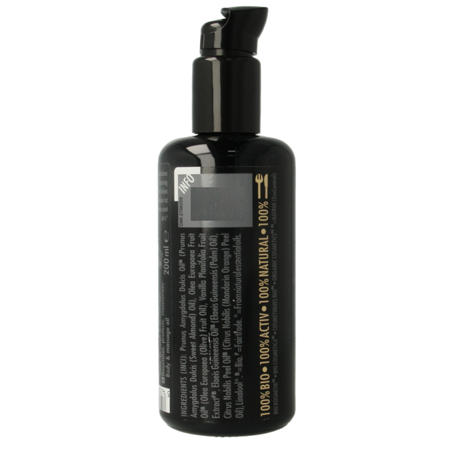 Amanprana Body Oil vanilla organic 200 Millilitres