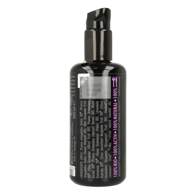 Olio Corpo Biologico alla Lavanda Amanprana 200 Millilitri