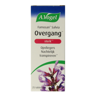 A Vogel Famosan salvia overgang sterk 25 comprimidos