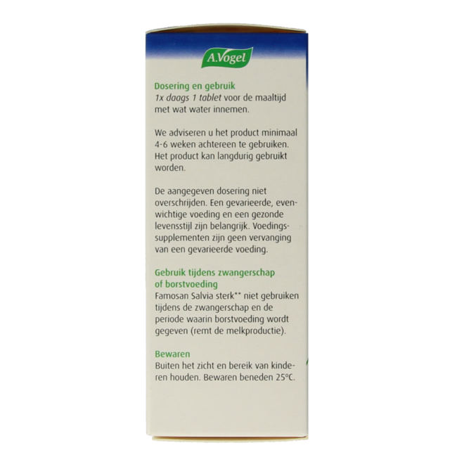 Famosan salvia overgang sterk 25 Tabletten