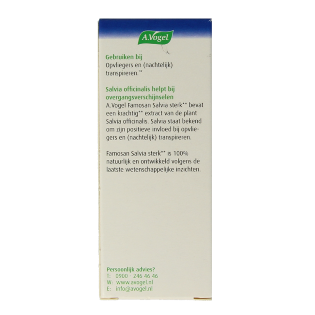 Famosan Salvia Menopausa Forte 25 Compresse