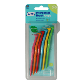 TePe Pack mixte TePe Angle 6 pièces