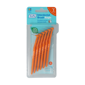TePe TePe Angle oranje 0.45 mm size 1 6 Stuks
