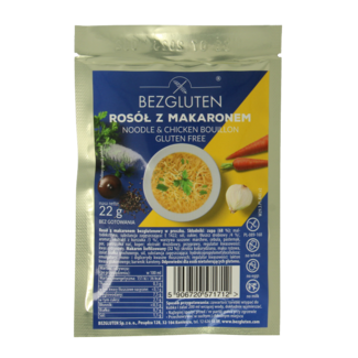 Bezgluten Zuppa di Pollo Senza Glutine Bezgluten 22 Grammi
