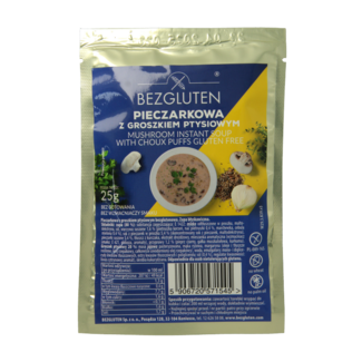 Bezgluten Bezgluten Sopa de champiñones sin gluten 25 gramos