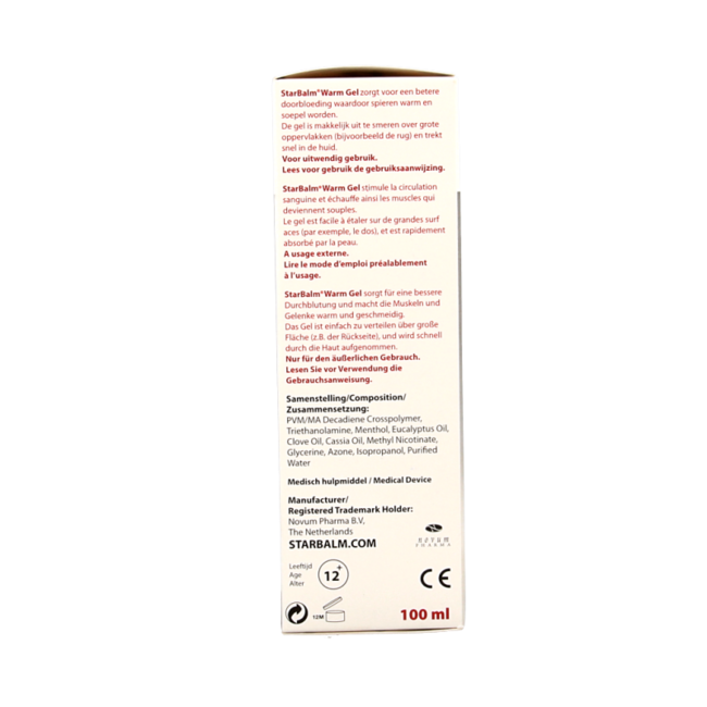 Star Balm Warmgel 100 Milliliter
