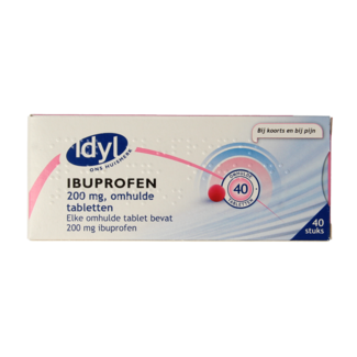 Idyl Idyl Ibuprofene 200mg senza zucchero 40 Compresse