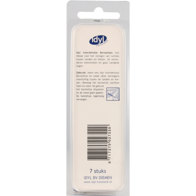 Cepillo interdental Idyl extra fino 3 mm 7 unidades