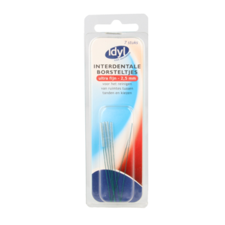 Idyl Idyl Interdental brush ultrafine 2.5mm 7 Pieces