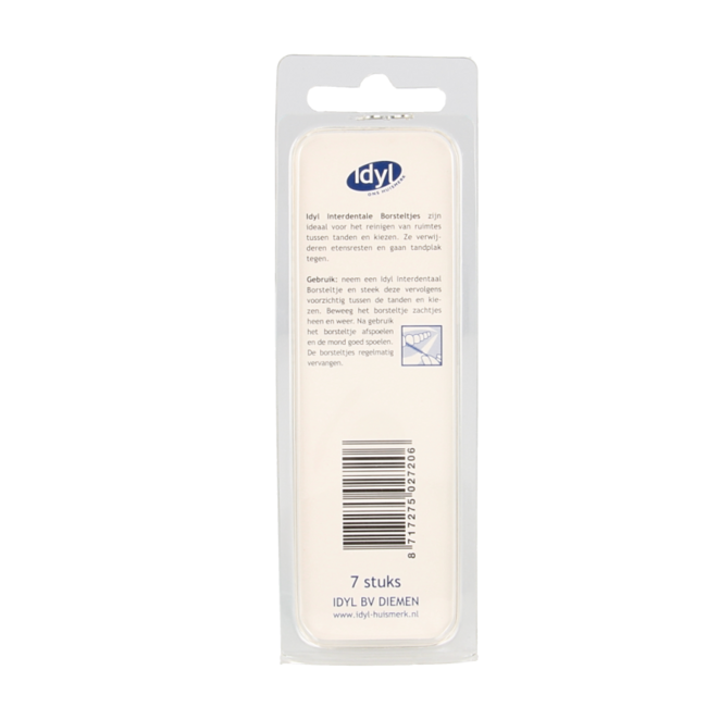 Brossettes interdentaires Idyl ultra-fines 2,5 mm 7 pièces