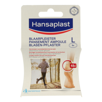 Hansaplast SOS Blister Plaster Large 5 Pieces
