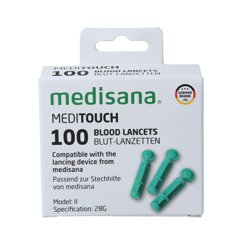 Medisana Lancetas Medisana Meditouch 100 unidades