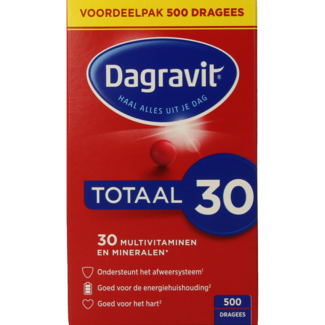 Dagravit Totaal 30 vorübergehend 50 Dragees gratis 500 Dragees