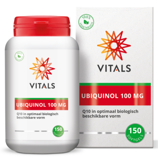 Vitals Ubiquinol 100 mg 150 cápsulas blandas