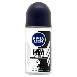 Nivea Desodorante de bola para hombre invisible black 50 mililitros