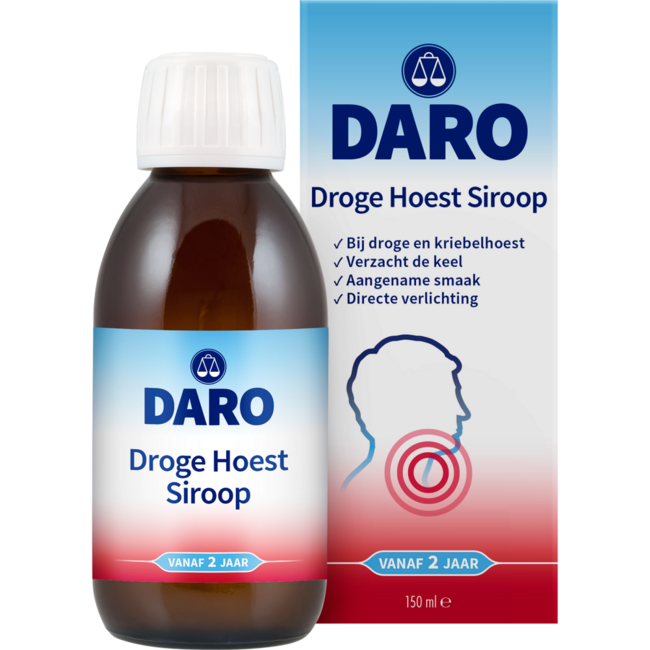 Jarabe Daro para la tos seca 150 ml