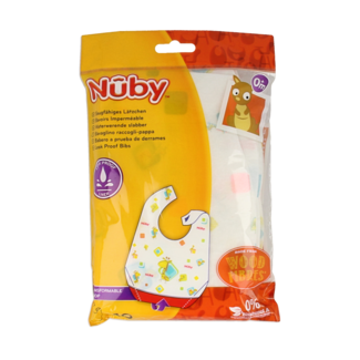 Nuby Bavaglini Monouso 10 Pezzi