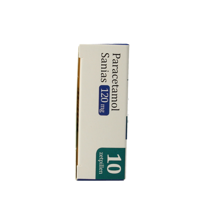 Paracetamol 120 mg 10 czopków