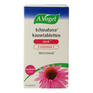 A Vogel Echinaforce comprimido masticable fuerte + vitamina C 60 comprimidos masticables