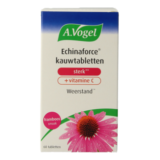 A Vogel Echinaforce comprimidos masticables fuerte + vitamina C 60 comprimidos