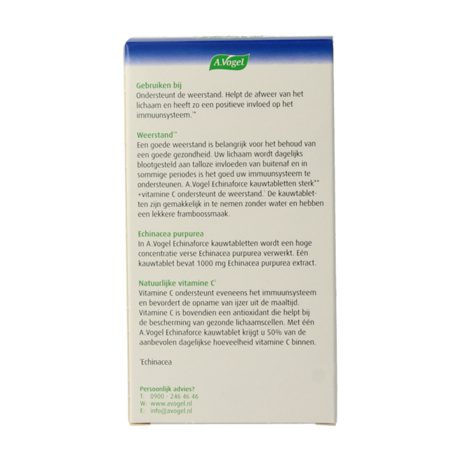 Echinaforce compressa masticabile forte + vitamina C 60 compresse masticabili